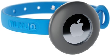 طوق قابل للفصل للقطط من ايرتاغ - طوق بمشبك امان ناعم ومريح وخفيف الوزن مع حامل جهاز تتبع GPS للقطط الخارجية والقطط الحساسة من نوفوك (6 انش الى 10 ¼ انش، بينك)