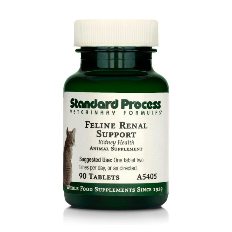 عملية قياسية - دعم كلوي القطط - صحة الكلى والبول للقطط - 90 قرص، من انك ستاندرد للاجراءات