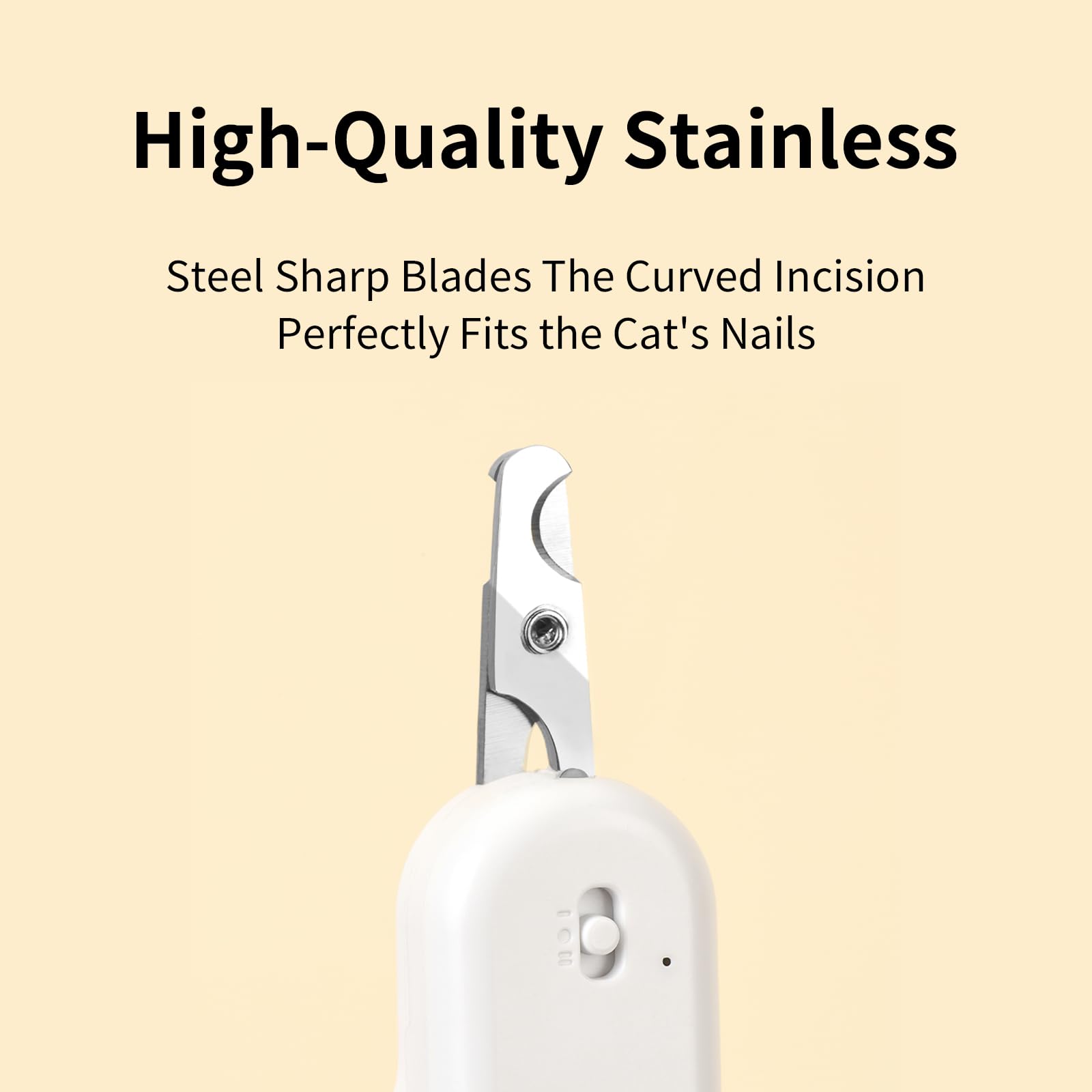 قصافة اظافر القطط الصغيرة من بوكيلا مع مقاس M مزدوج