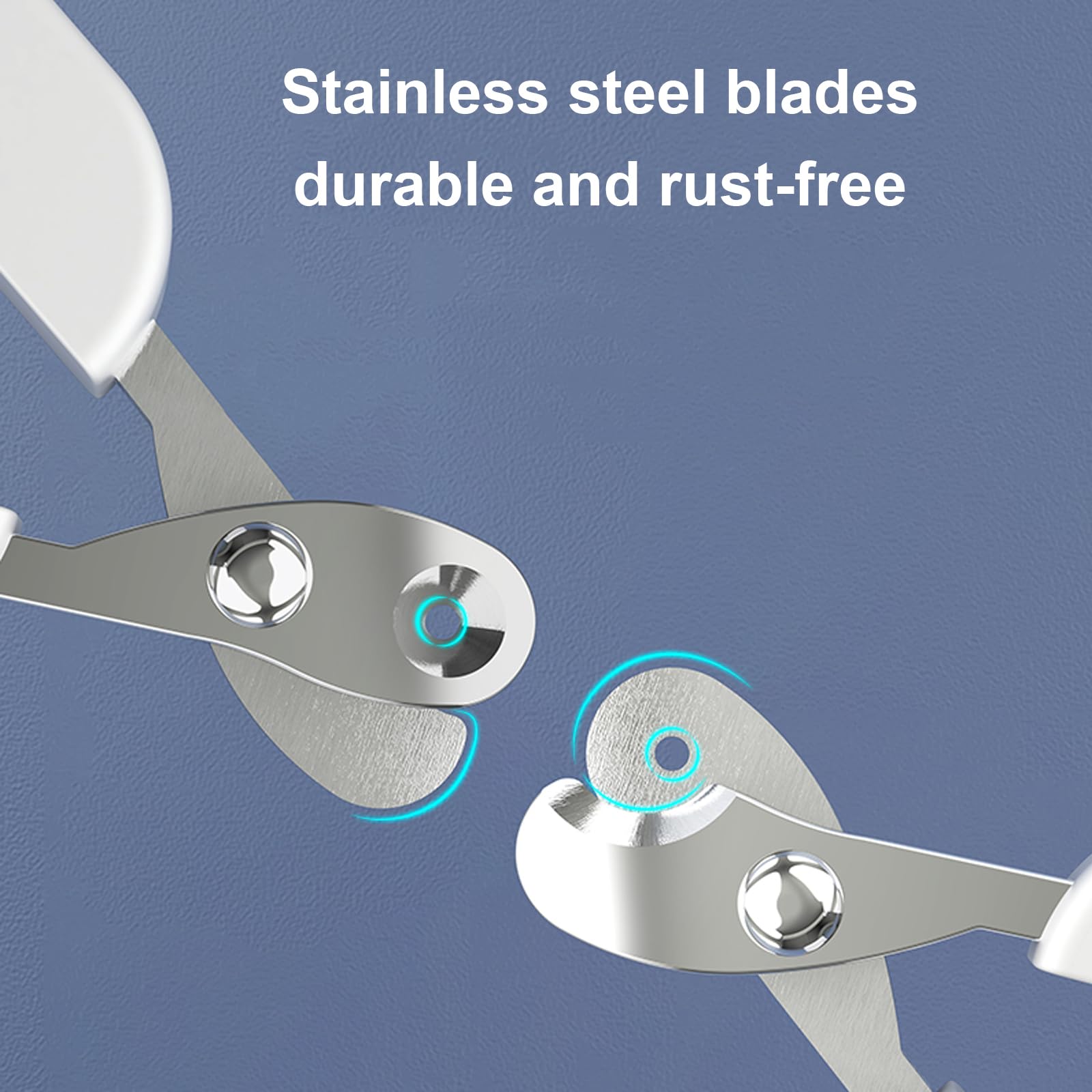 قصافة اظافر للقطط من الستانلس ستيل من بيكسارو - قطاعة مخلب القطط سهلة الامن، مقص اظافر للكلاب والقطط ومقص اظافر للقطط والكلاب والارانب والحيوانات الصغيرة