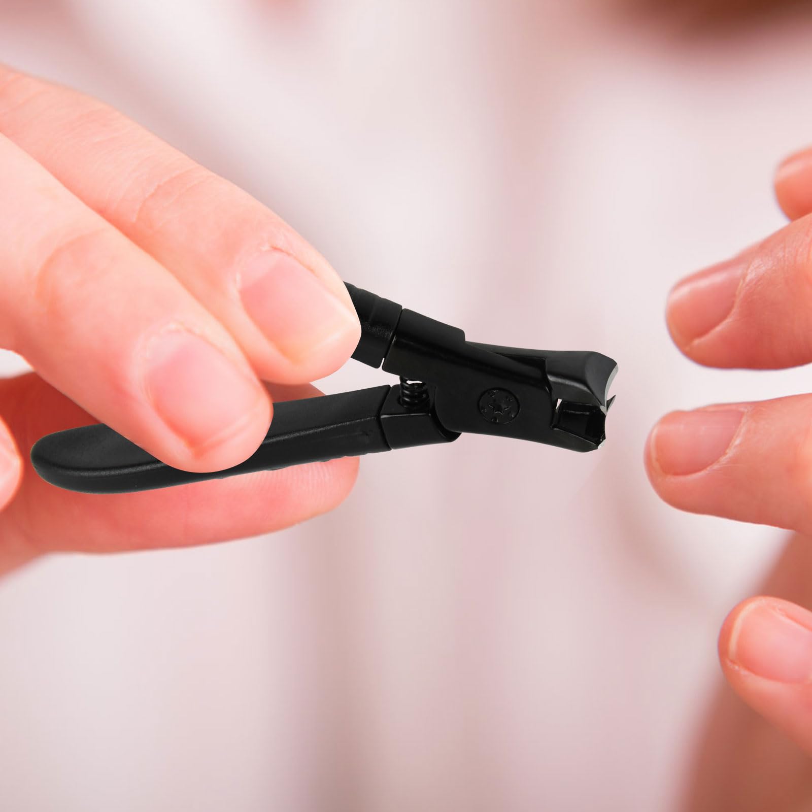 قصافة اظافر من يلانجين للاظافر السميكة، قصافة اظافر شديدة التحمل مع ملقط، حادة للغاية، مقبض طويل، قصافة اظافر من الستانلس ستيل، قصافة اظافر للرجال والنساء وكبار السن