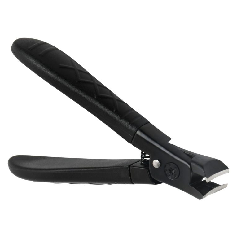 قصافة اظافر من يلانجين للاظافر السميكة، قصافة اظافر شديدة التحمل مع ملقط، حادة للغاية، مقبض طويل، قصافة اظافر من الستانلس ستيل، قصافة اظافر للرجال والنساء وكبار السن