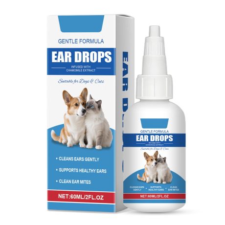 قطرات علاج عدوى اذن القطط والكلاب من ماكبيتي، منظف اذن القطط والكلاب لتخفيف حكة الاذن والتهابات اذن الكلاب وتخفيف حكة الاذن