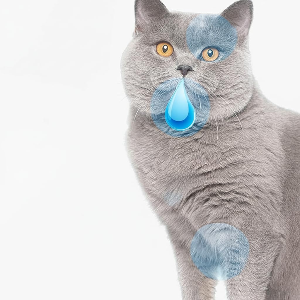 قطرات منظف اذن الحيوانات الاليفة 50 مل، عناية لطيفة للاذن للكلاب والقطط، تزيل الاوساخ والشمع والروائح الكريهة