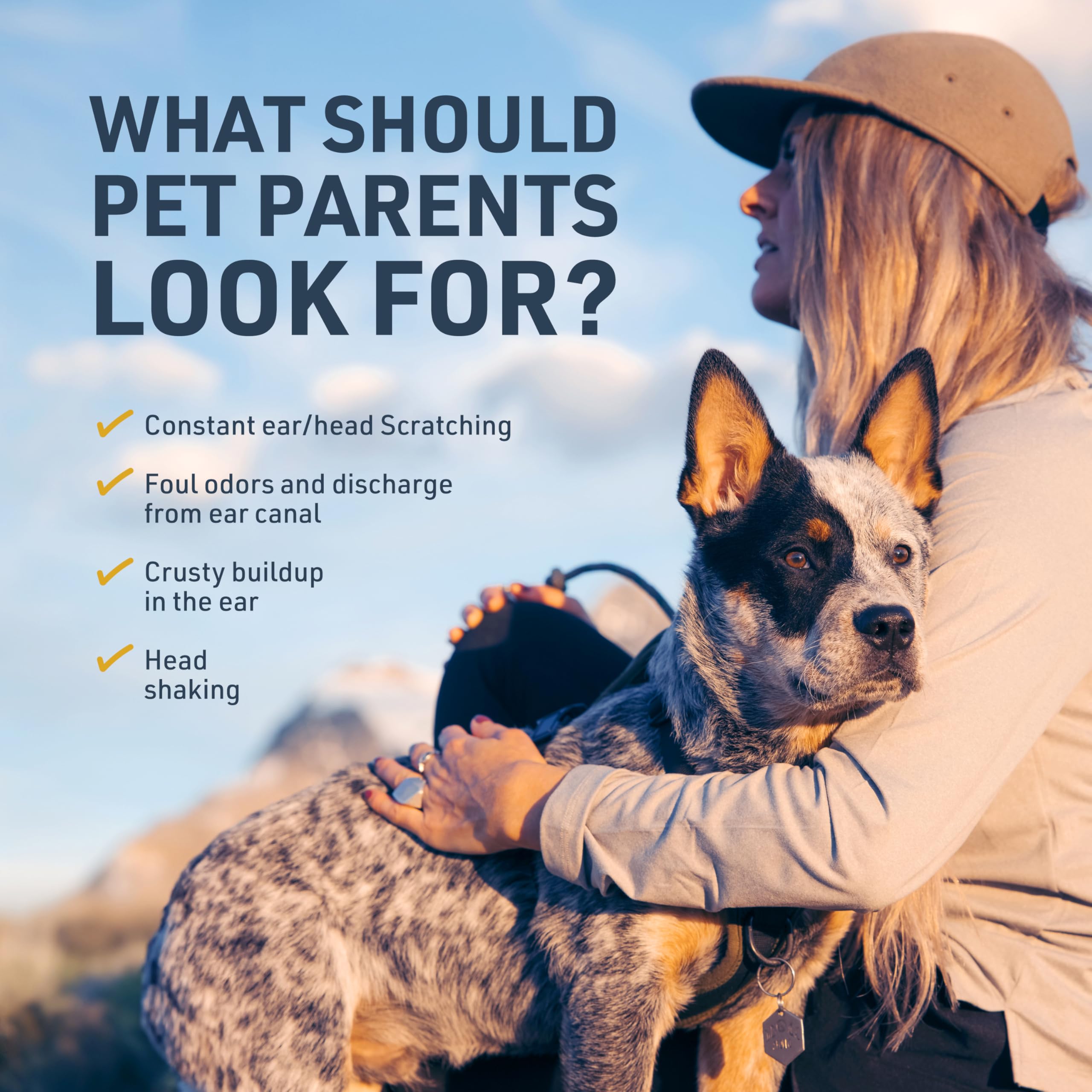 قطرة اذن طبية للكلاب والقطط من الرعاية السريرية بالتركيبة البيطرية، 118 مل