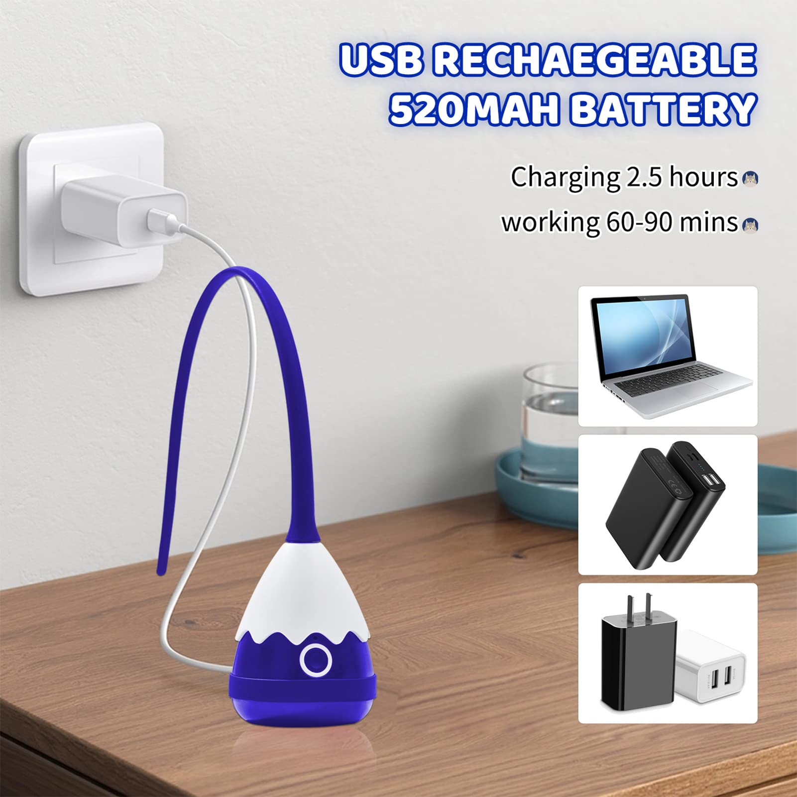 لعبة للقطط من بيتكرونيز، العاب مخملية تفاعلية اوتوماتيكية قابلة لاعادة الشحن مع ذيل تشويقي سيليكون، مثالية للقطط والقطط الصغيرة، رفيق ممتع للتمرين واللعب (MR-ازرق)