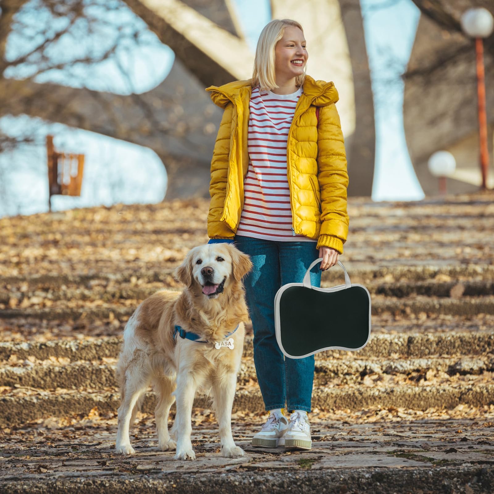 مجموعة العناية بالقطط والكلاب مكونة من 8 قطع من تيريفي، تتضمن مقص اظافر ومبرد للحيوانات الاليفة وفرشاة ذاتية التنظيف لازالة تساقط الشعر وفرشاة فك تشابك الشعر وفرشاة شامبو وفرشاة اسنان ووعاء للحيوانات
