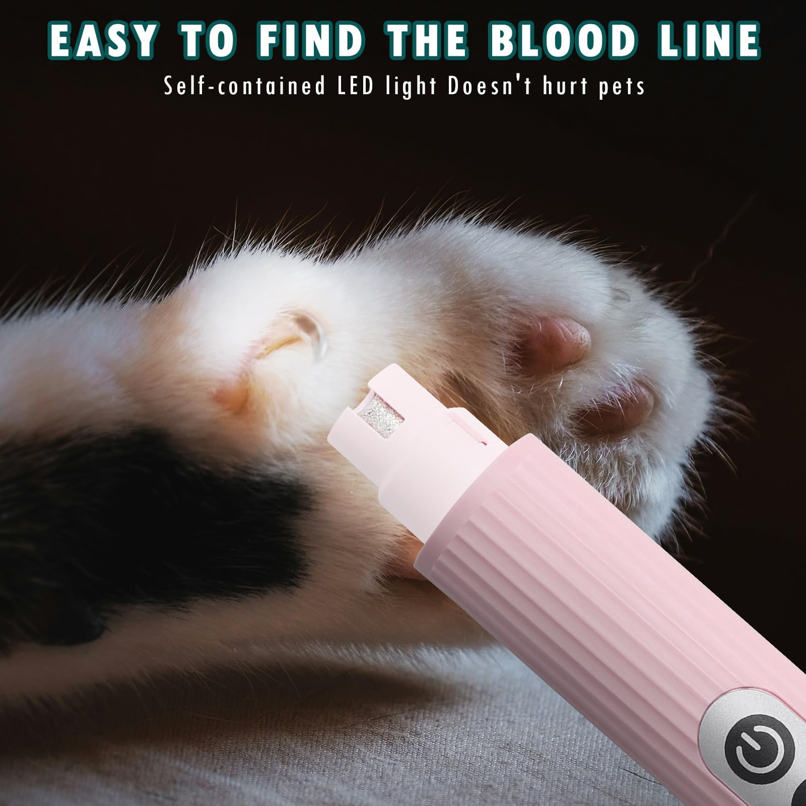 مجموعة العناية بالكلاب والقطط والكلاب، قابلة لاعادة الشحن منخفضة الضوضاء، تتضمن قصافة للحيوانات الاليفة وطحن اظافر الكلاب، ماكينة حلاقة شعر الكلاب والقطط، ماكينة حلاقة كهربائية لمخالب الحيوانات