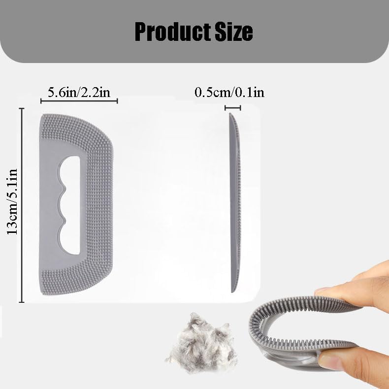 مجموعة صغيرة لازالة شعر الحيوانات الاليفة، مجموعة تنظيف الحواف والزوايا، اوراق فرشاة شعر الحيوانات الاليفة لشعر القطط والكلاب والارانب، فرشاة وبر متعددة الاسطح للاريكة والسرير والسجاد والسجاد والقماش