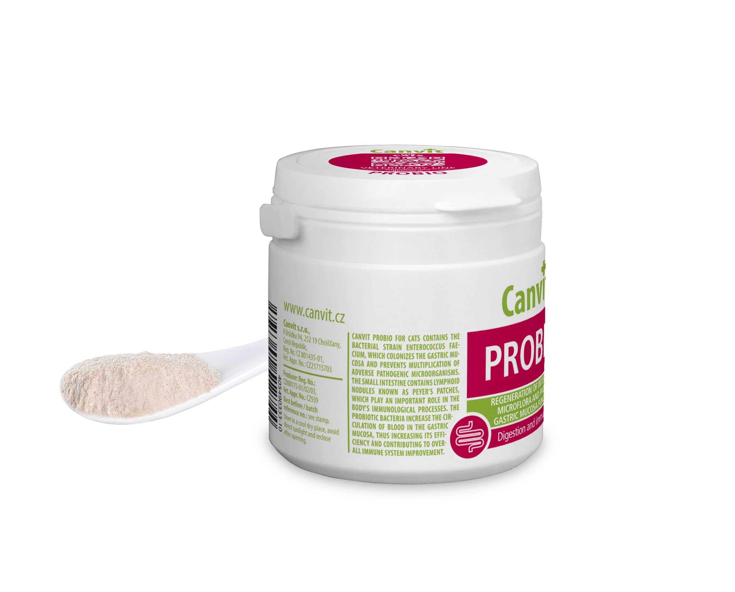 مستحضر بروبيو للقطط الهضم والمناعة 100 غرام من كانفيت