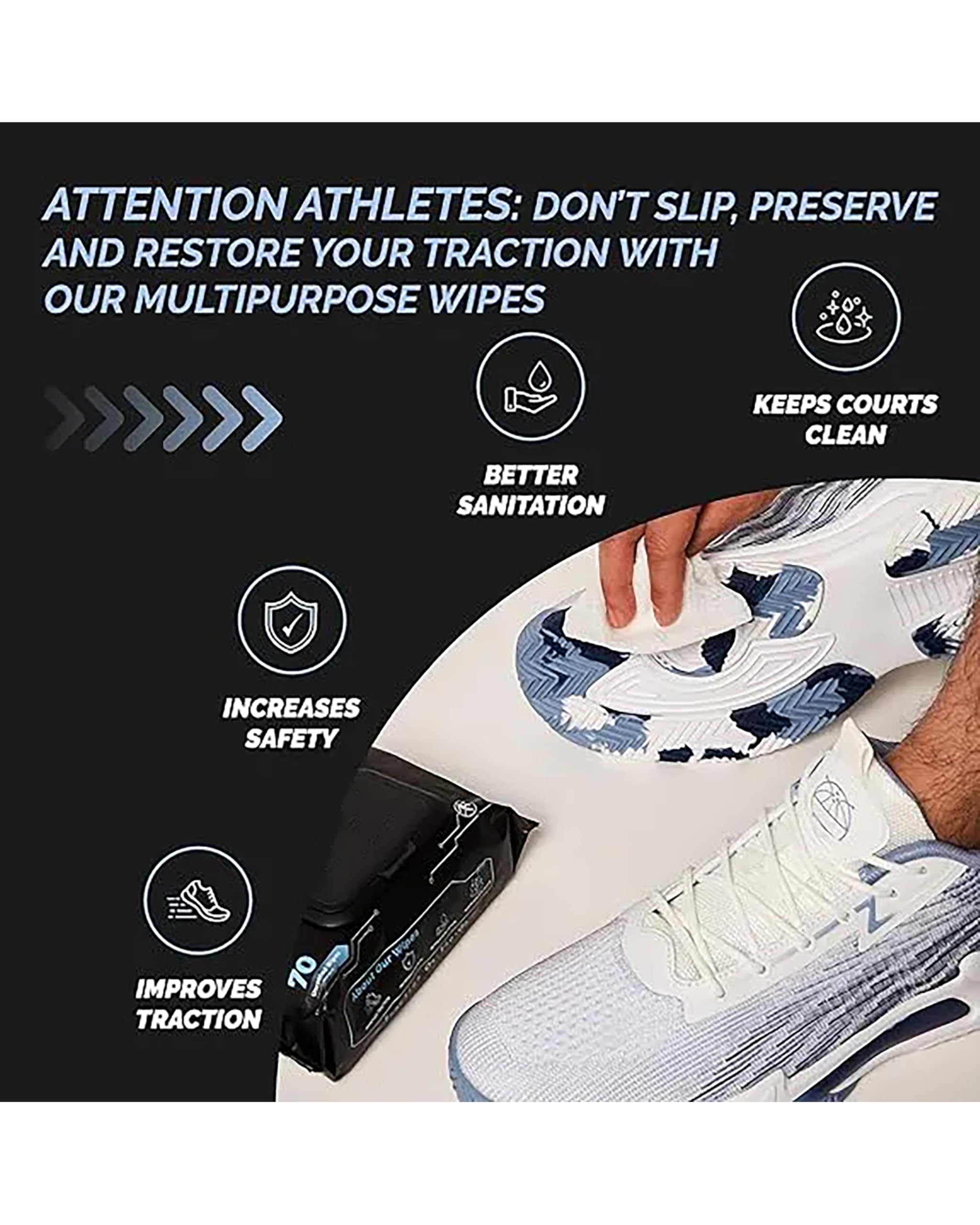 منظف الاحذية من اسول بي دي، مناديل مبللة للاحذية الرياضية، مناديل سريعة للاستعمال مرة واحدة للسفر، محمولة تزيل الاوساخ والبقع، طبيعية، منظف احذية كبير جدا لتنظيف الاحذية بسرعة