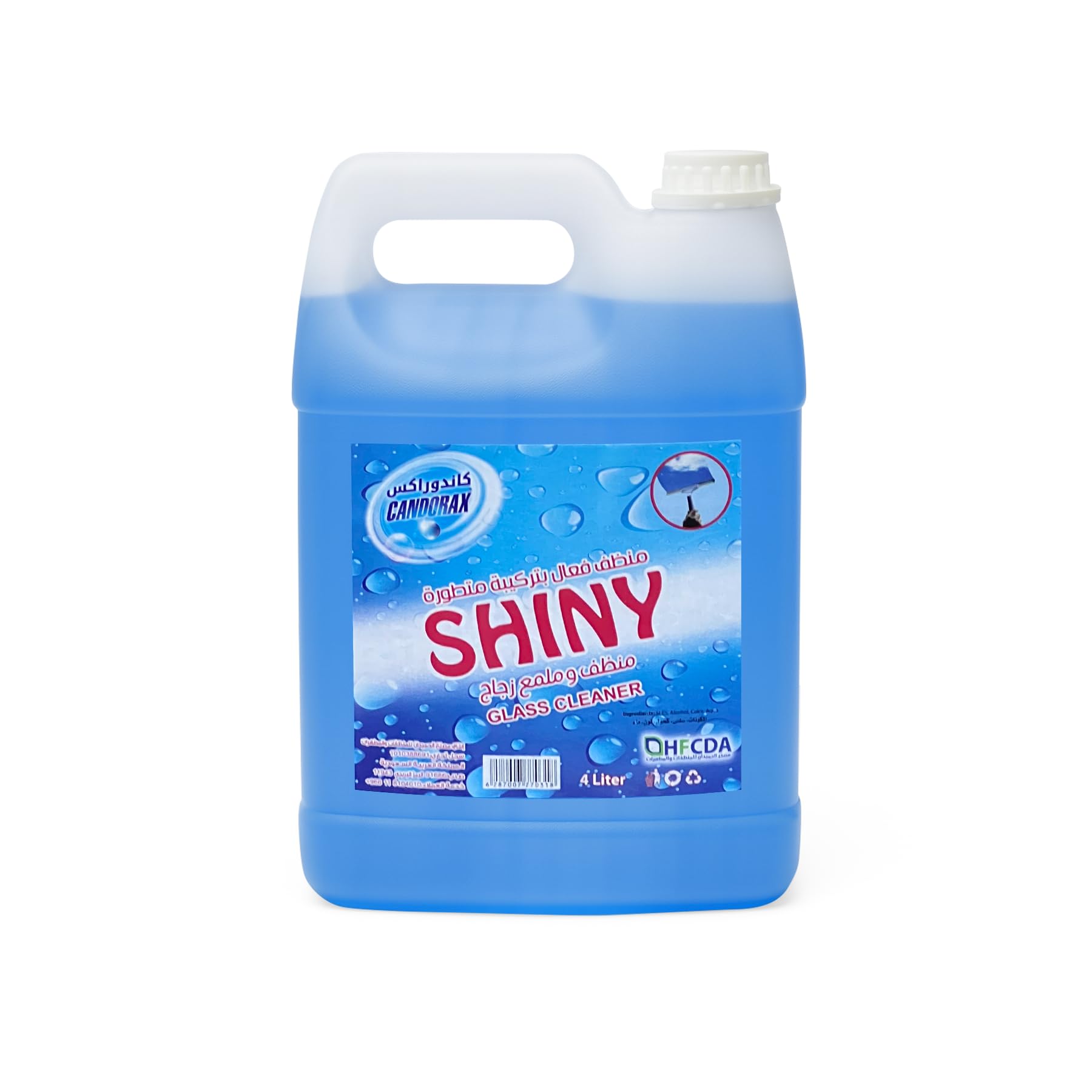 منظف زجاج من كاندوراكس، 4 لتر قد يختلف تصميم العبوة