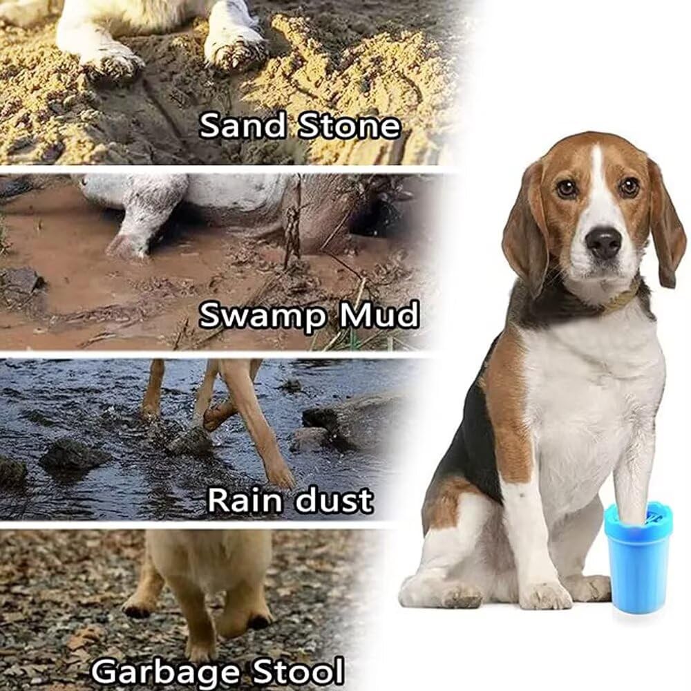 منظف مخالب الكلاب، منظف أقدام الحيوانات الأليفة بادي مودي للكلاب والقطط الصغيرة والمتوسطة والكبيرة