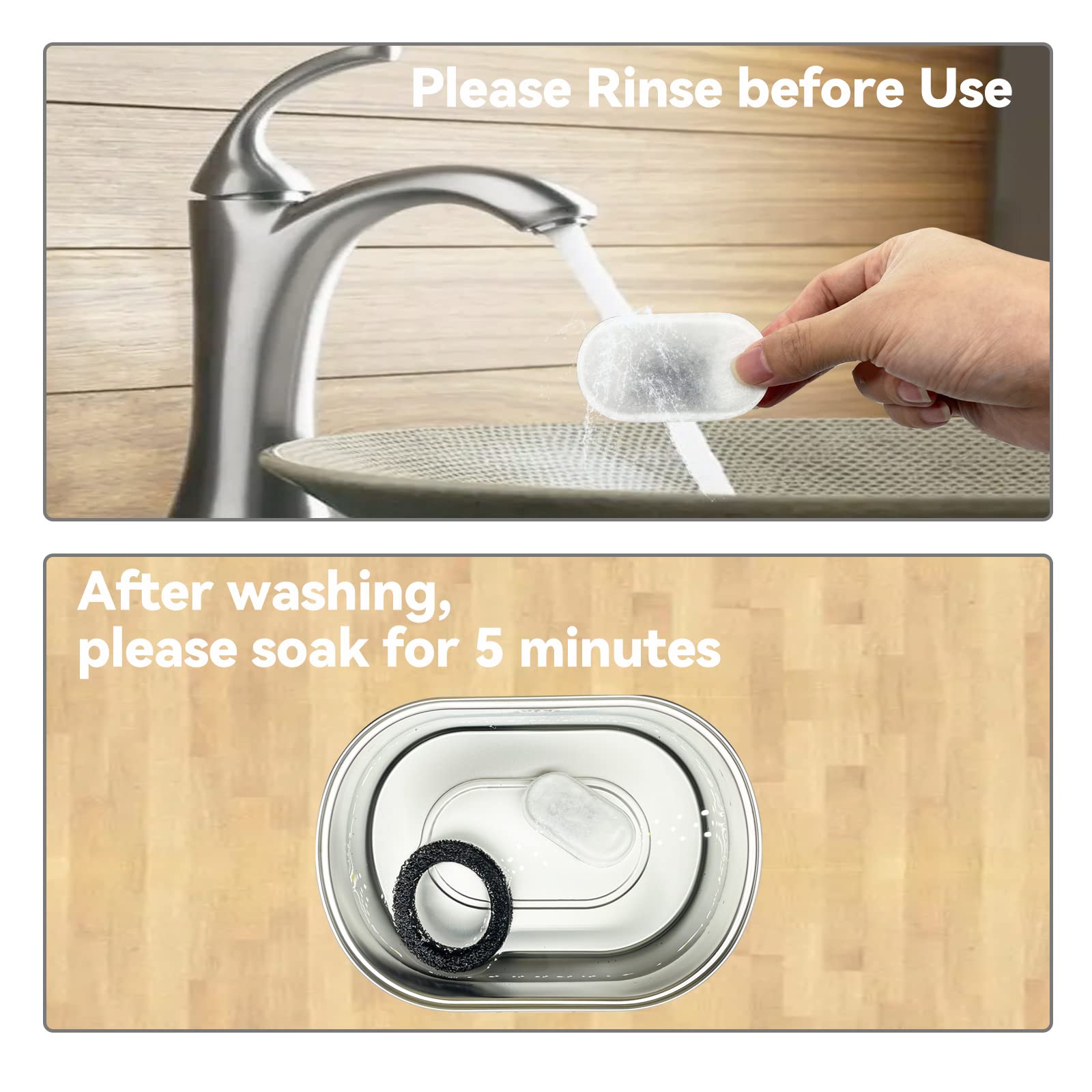 نافورة مياه اوتوماتيكية للقطط من سوفبت من ستانلس ستيل بمضخة هادئة وتصميم امن للاستخدام في غسالة الصحون، مناسبة للكثير من الحيوانات الاليفة، سعة 3.2 لتر