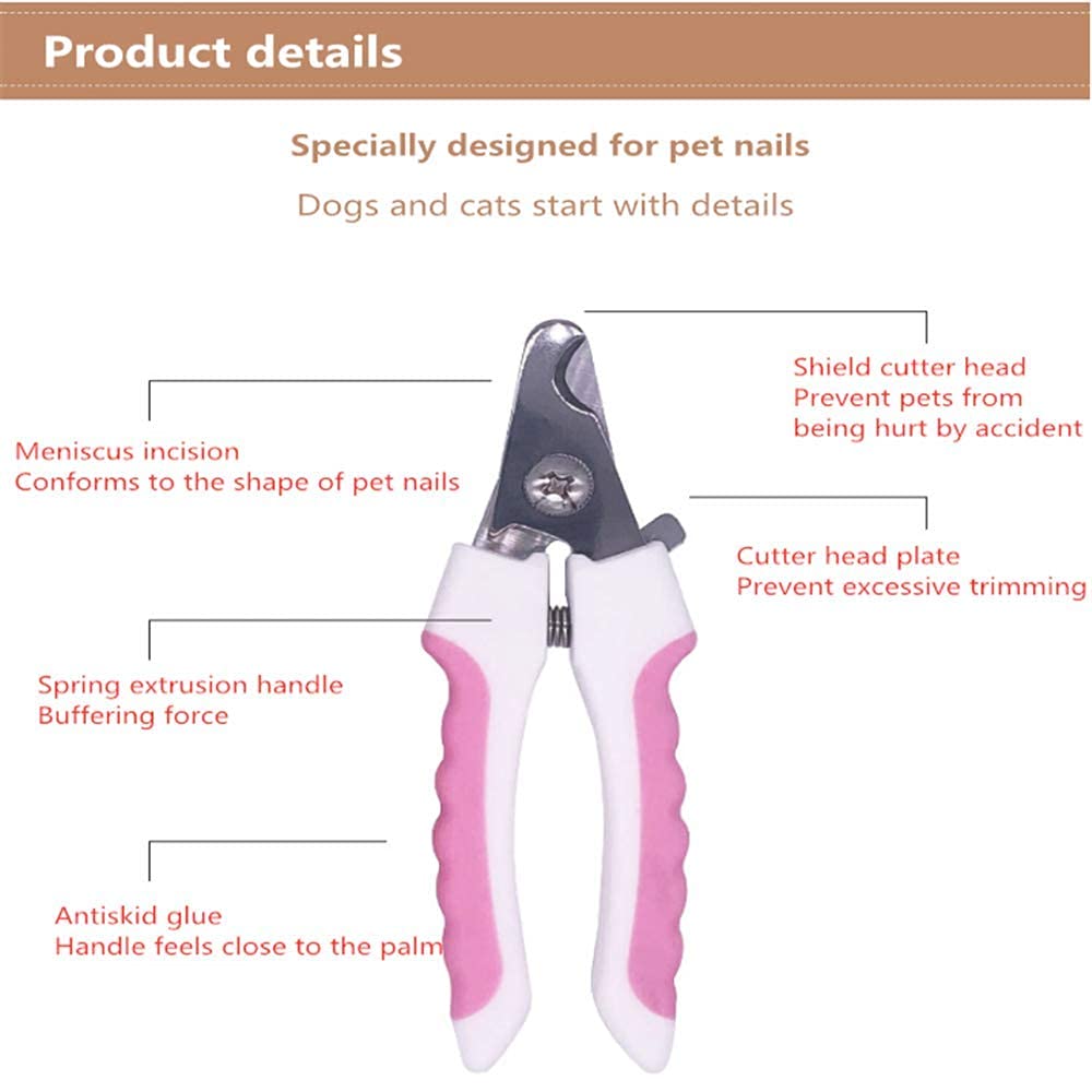 واي كيو اتش ال كماشة كبيرة ومستقيمة للحيوانات الاليفة، مقص اظافر للحيوانات الاليفة، مقص اظافر للكلاب والقطط، مقص اظافر للحيوانات الاليفة للكلاب والقطط والكلاب والقطط