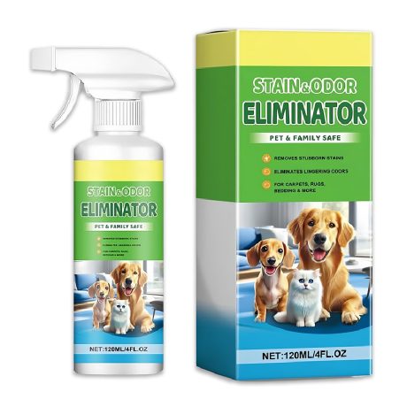 ويندالي بخاخ مزيل لرائحة الحيوانات الاليفة - تركيبة انزيمية ممتازة لازالة البقع والروائح الدائمة لبول الكلاب والقطط من السجاد والاثاث والارضيات، لطيف وآمن للحيوانات الاليفة