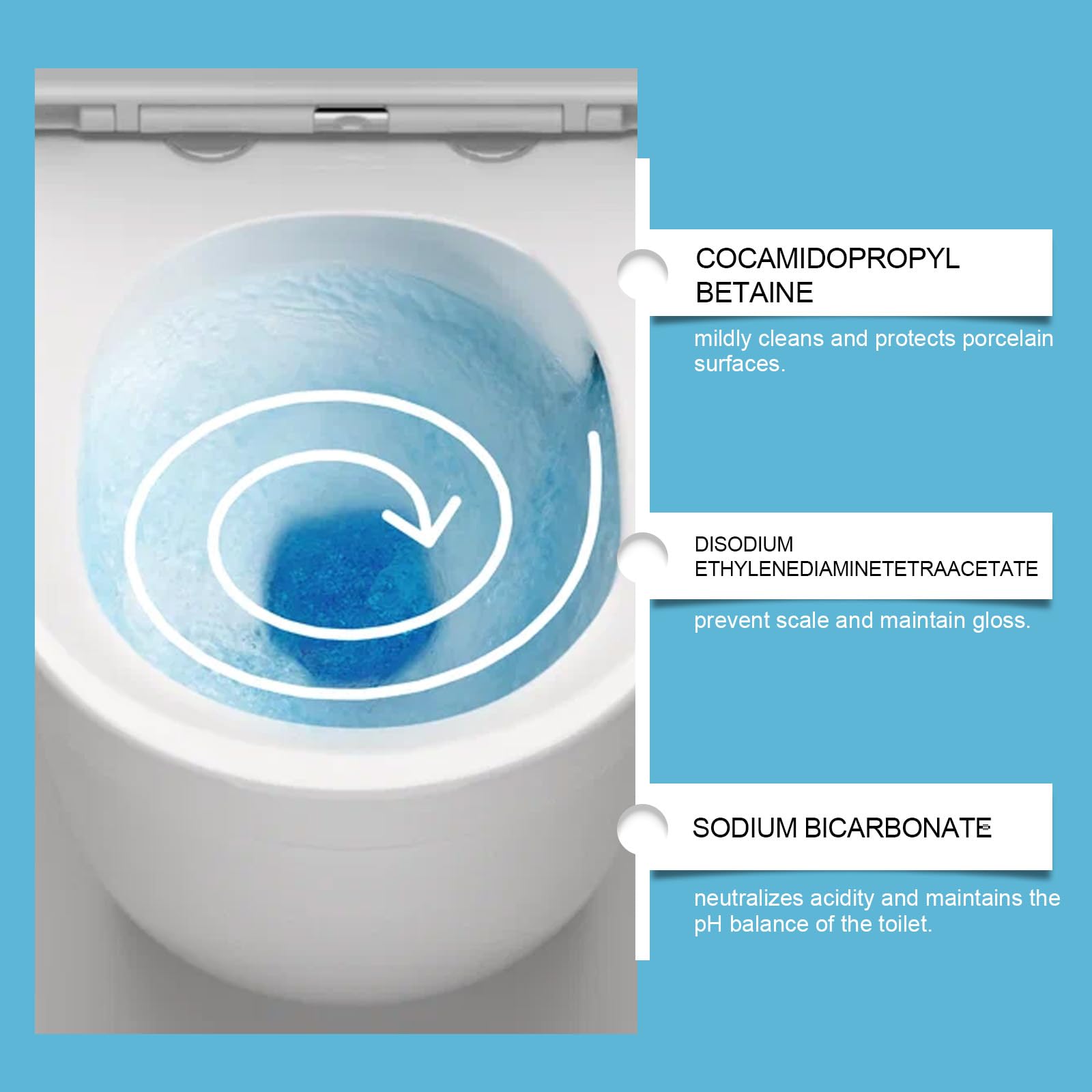 اقراص تنظيف المرحاض من 12 قطعة | مزيل الرواسب الكلسية شديد التحمل | ينظف بعمق البقع والروائح | مزيل ترسبات وعاء المرحاض بدون كشط | مقياس البول ومزيل الصدأ لخزان المرحاض