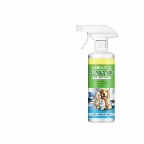 بخاخ قوي لازالة الروائح الكريهة للحيوانات الاليفة - تركيبة انزيمية متطورة لبول الكلاب والقطط، مزيل دائم للبقع والروائح للسجاد والاثاث والارضيات (رائحة منعشة، امن للحيوانات الاليفة والاطفال)