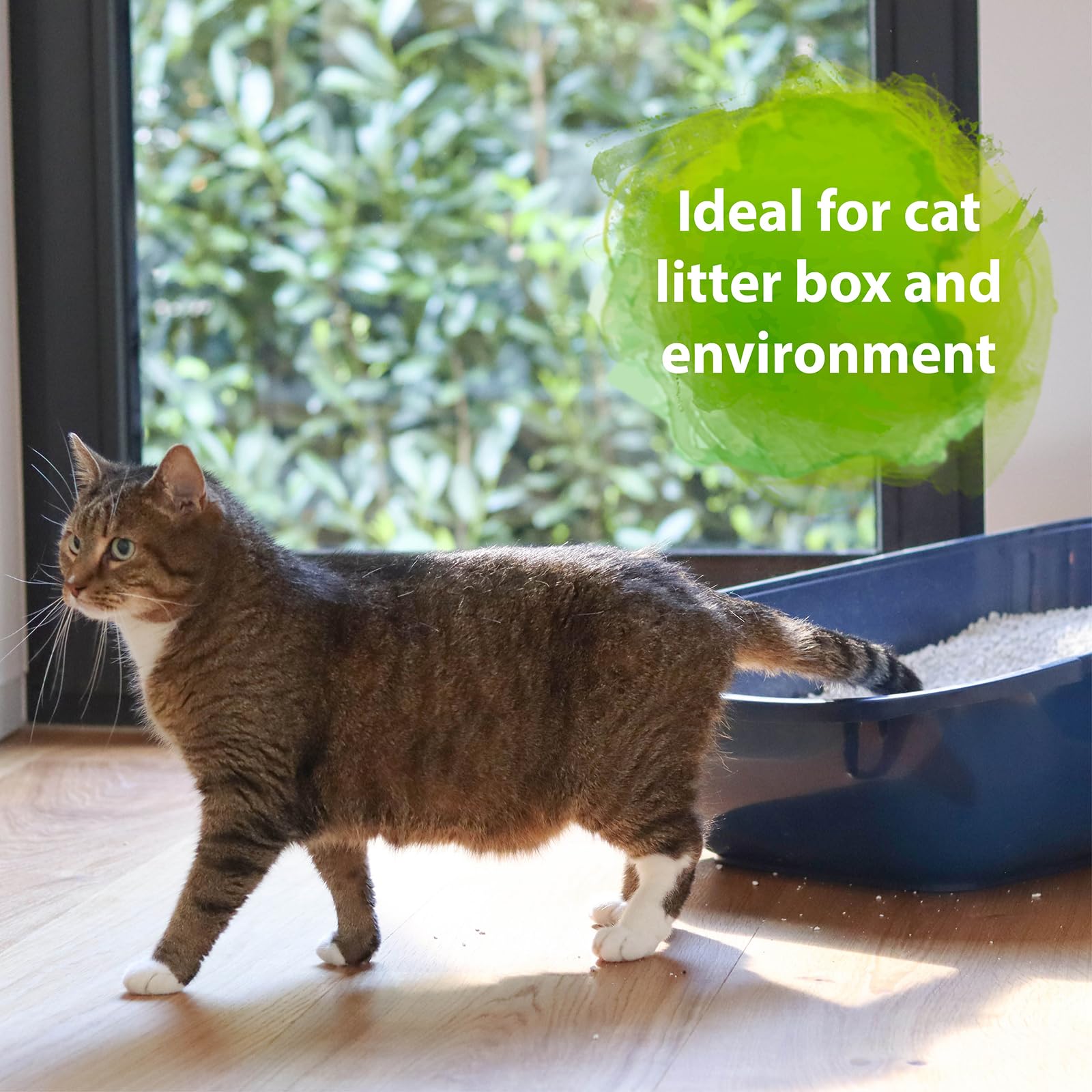 بخاخ مزيل لروائح فضلات القطط جاهز للاستخدام من باكتادور (500 مل)