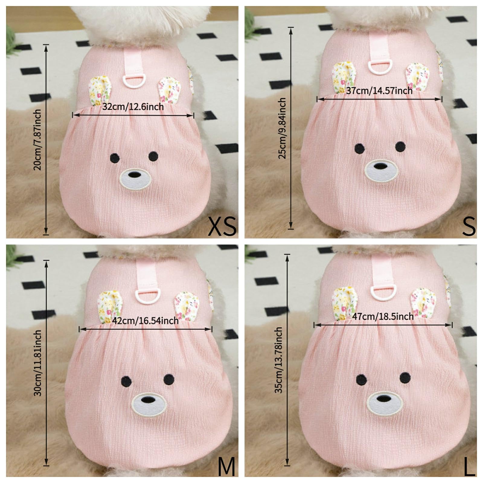 تنانير حيوانات أليفة رفيعة بنمط حشرات للكلاب والقطط في الربيع والصيف