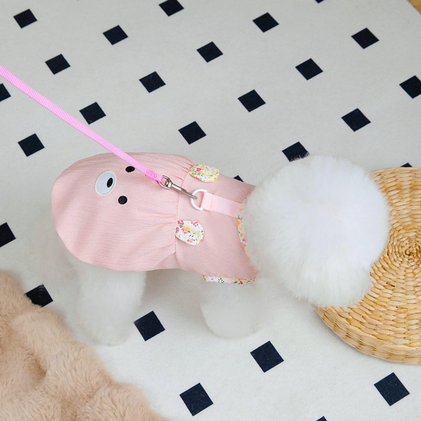 تنانير حيوانات أليفة رفيعة بنمط حشرات للكلاب والقطط في الربيع والصيف