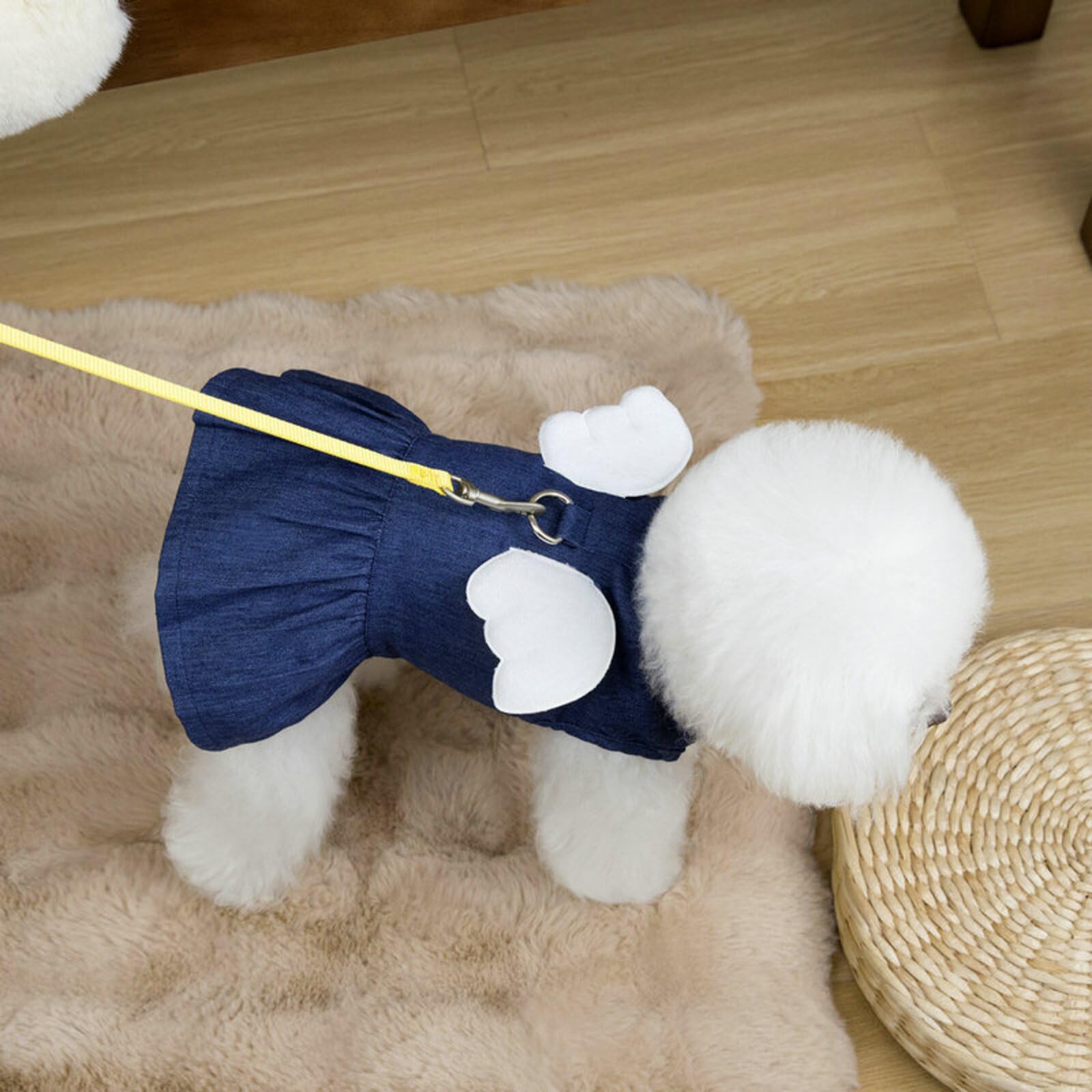 تنانير حيوانات أليفة رفيعة بنمط حشرات للكلاب والقطط في الربيع والصيف