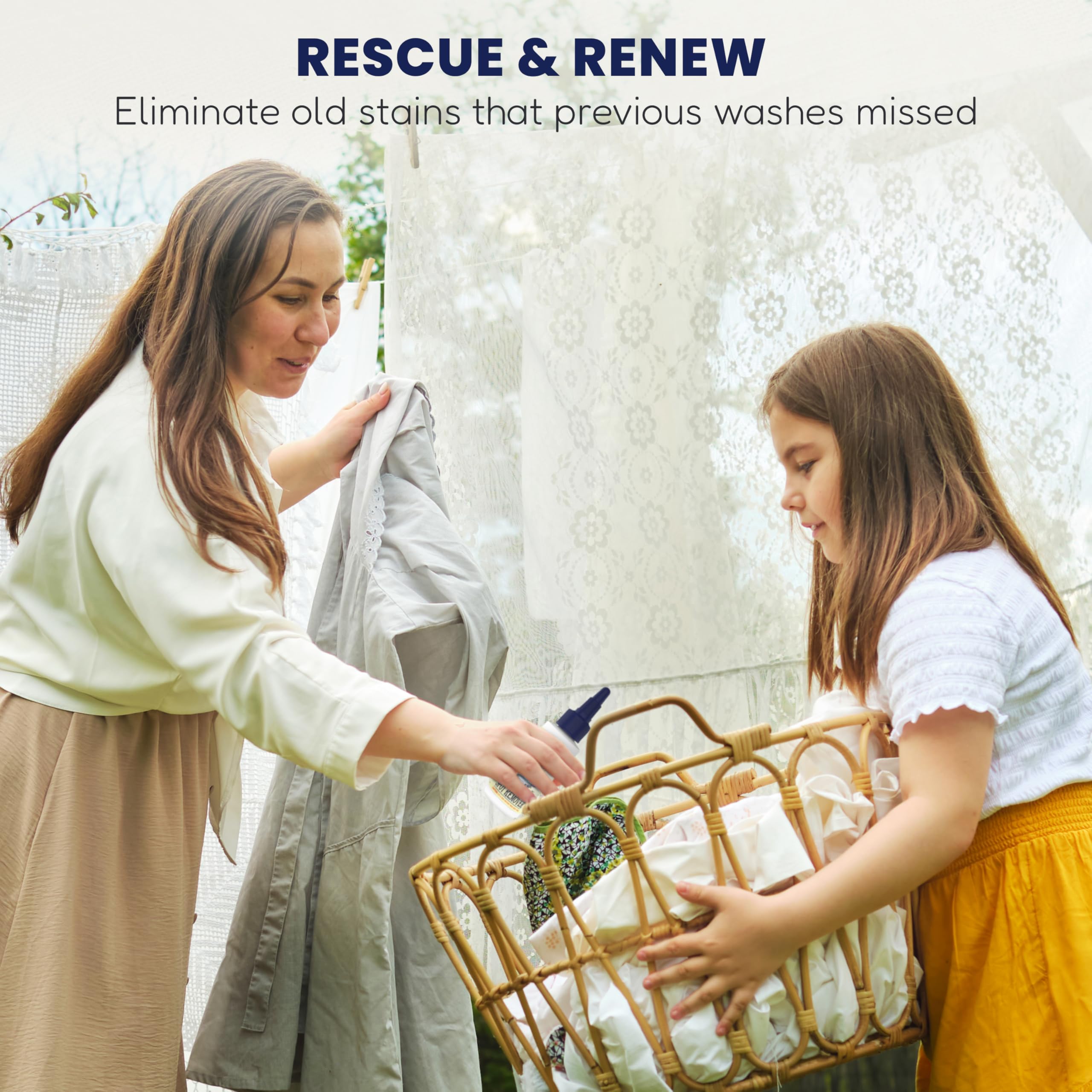 جراندماز سيكرت بخاخ غسيل مزيل البقع - خال من الكلور والمبيض والسموم للملابس - مزيل بقع القماش يزيل الزيت والطلاء والدم وبقع الحيوانات الاليفة - 16 اونصة و2 اونصة، عبوة من قطعتين