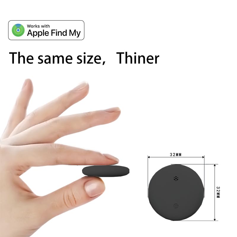 جهاز تتبع الامتعة من سمارت تاج، جهاز تتبع هواء مقاوم للماء بتصنيف IP68 يعمل مع فايند ماي (اي او اس فقط) لتحديد موقع المفاتيح والامتعة وشنطة الظهر والاطفال والقطط ومحفظة الكلاب (4 قطع)