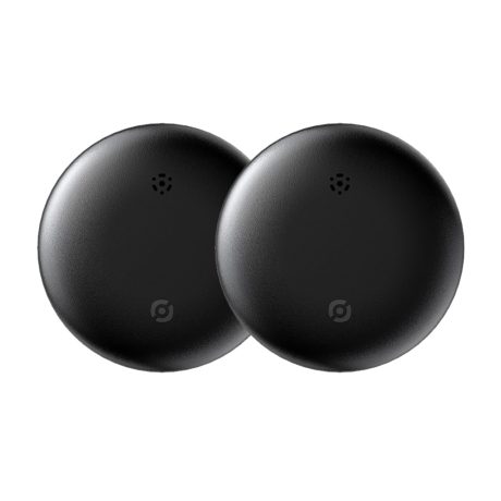 جهاز تتبع الامتعة من سمارت تاج، جهاز تتبع هواء مقاوم للماء بتصنيف IP68 يعمل مع فايند ماي (اي او اس فقط) لتحديد موقع المفاتيح والامتعة وشنطة الظهر والاطفال والقطط ومحفظة الكلاب (4 قطع)