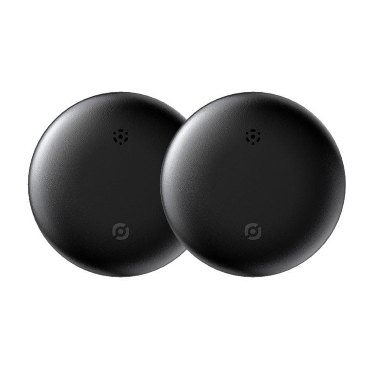 جهاز تتبع الامتعة من سمارت تاج، جهاز تتبع هواء مقاوم للماء بتصنيف IP68 يعمل مع فايند ماي (اي او اس فقط) لتحديد موقع المفاتيح والامتعة وشنطة الظهر والاطفال والقطط ومحفظة الكلاب (4 قطع)