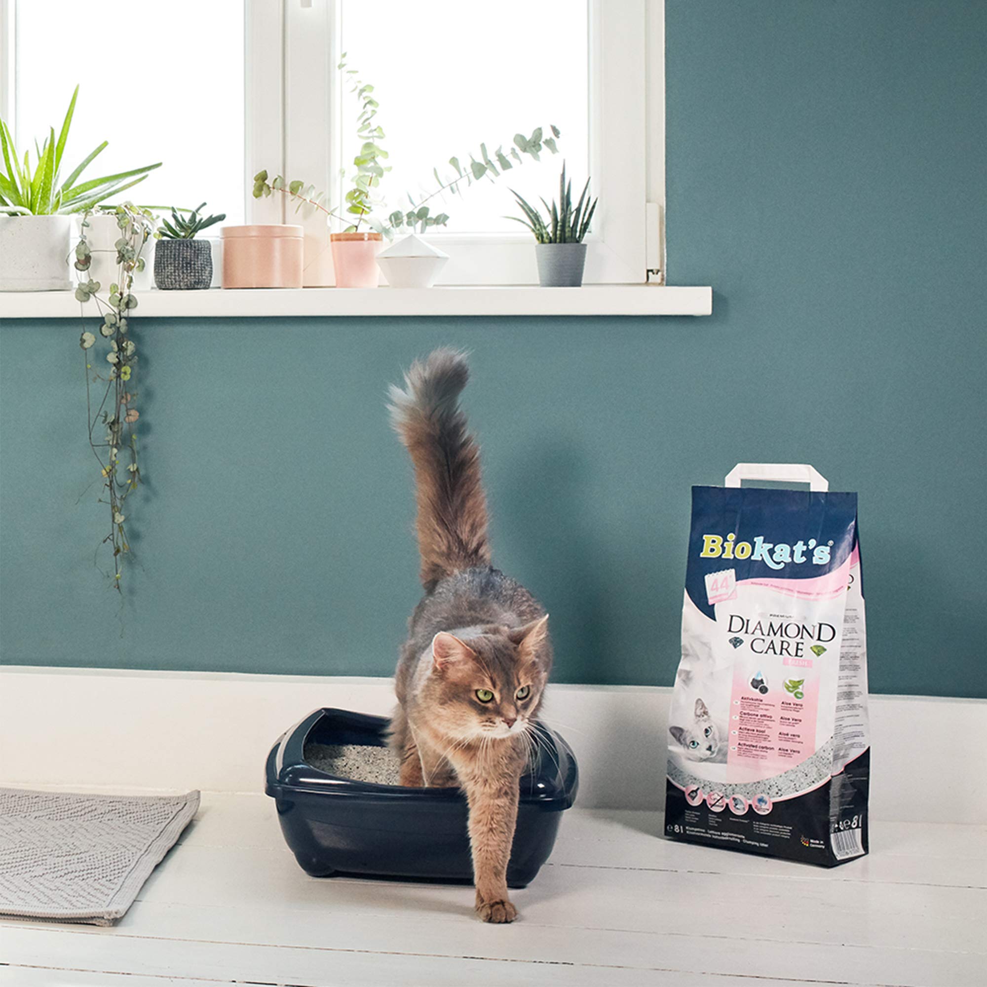 رمل حيوي للقطط 8 لتر - 75.89