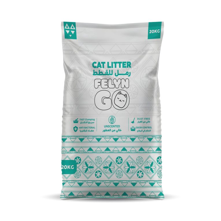 رمل فضلات قطط من فيلين جو، بدون رائحة، 20 كيلوجرام