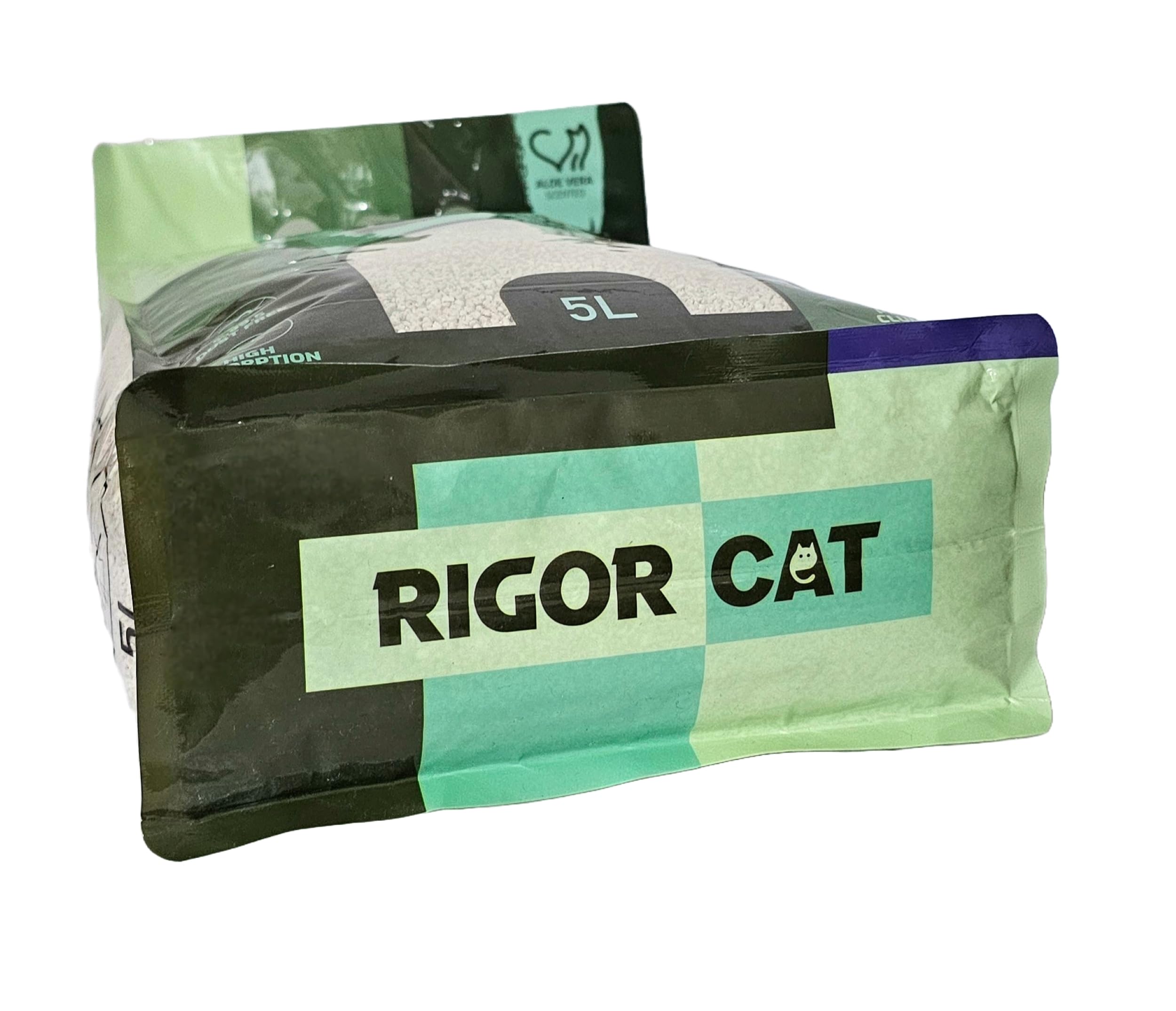رمل لفضلات القطط ريجور برائحة الصبار 5 لتر