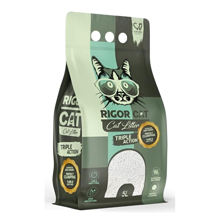 رمل لفضلات القطط ريجور برائحة الصبار 5 لتر