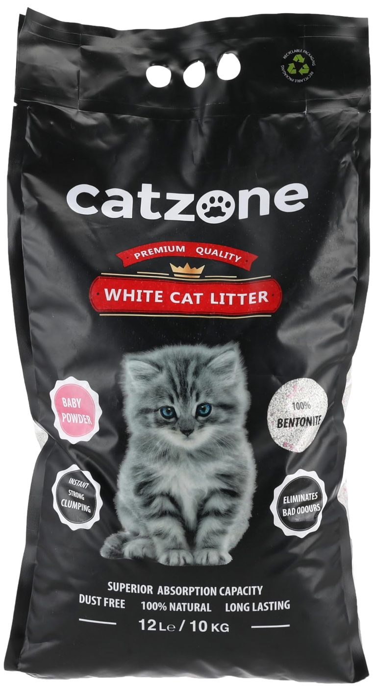 رملة قطط برائحة بودرة الأطفال من كات زون - 10 كيلوجرام