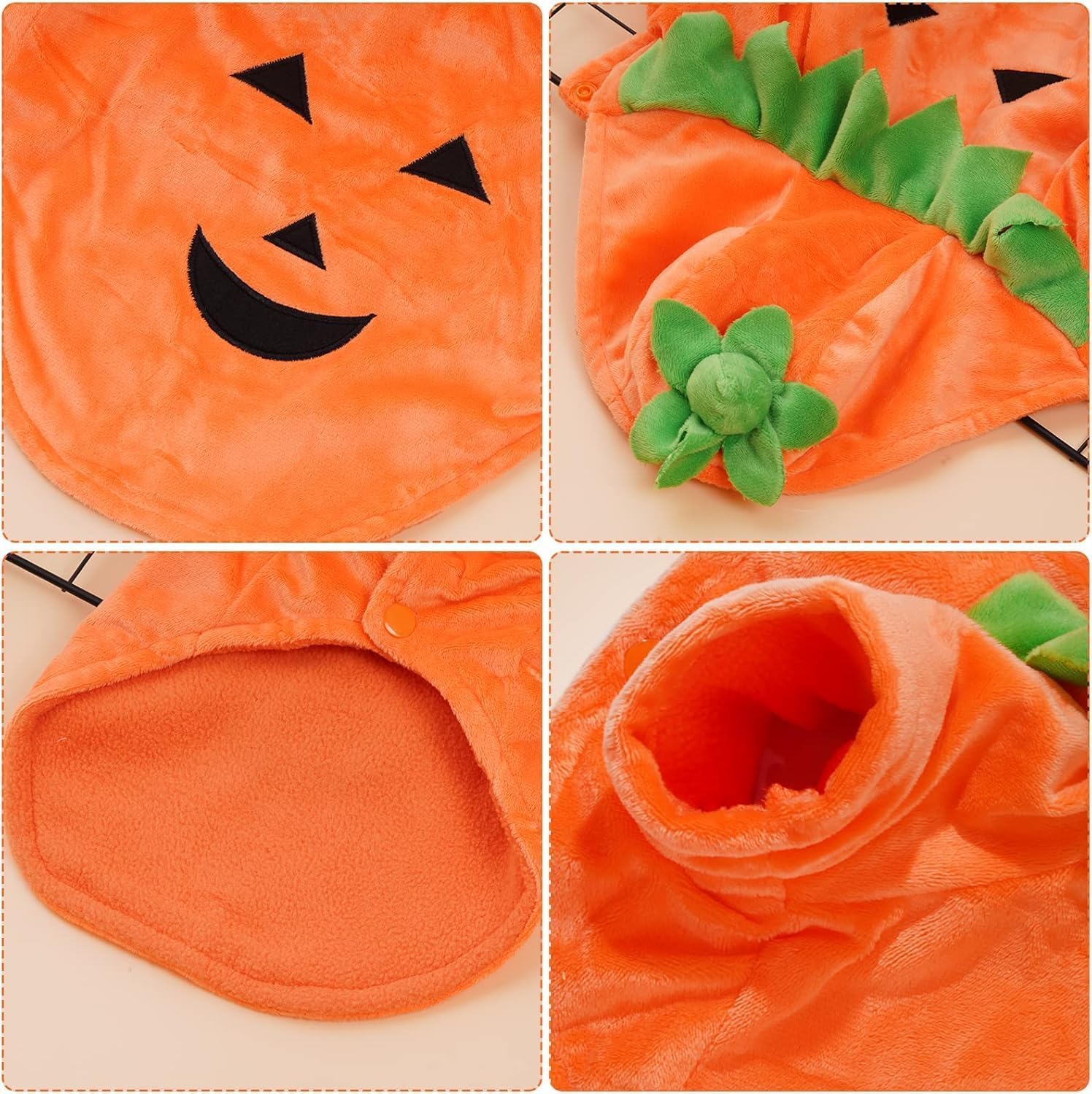 زي تنكري للكلاب والقطط والحيوانات الاليفة، زي تنكري للكلاب والقطط والكلاب، ملابس صوفية بغطاء للراس للكلاب والجراء والقطط (مقاس B، L)