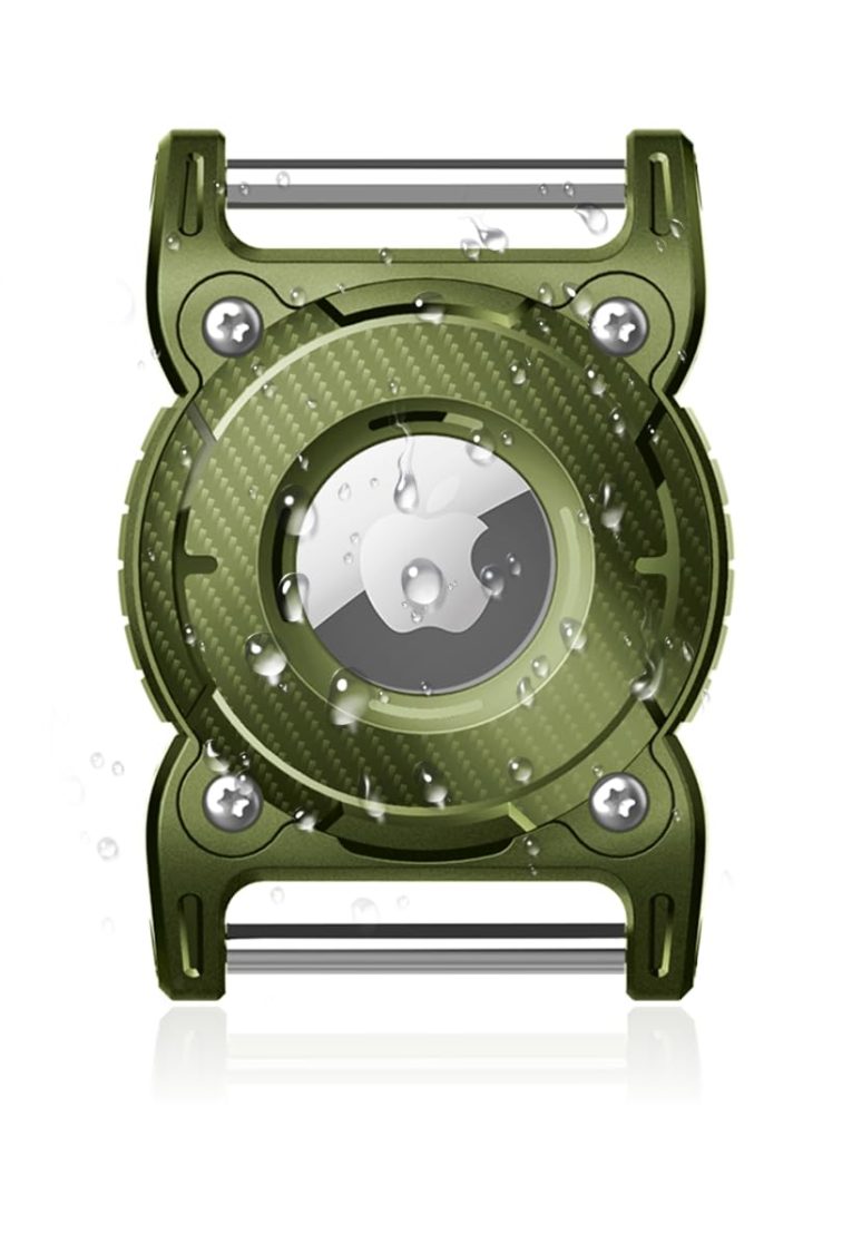 سيشي حامل ايرتاج مقاوم للماء - حافظة حماية كاملة صلبة من البولي يوريثين الحراري للمفاتيح، شنطة الظهر، الامتعة، القطط، جهاز تتبع نظام تحديد المواقع، ملحقات طوق الكلاب