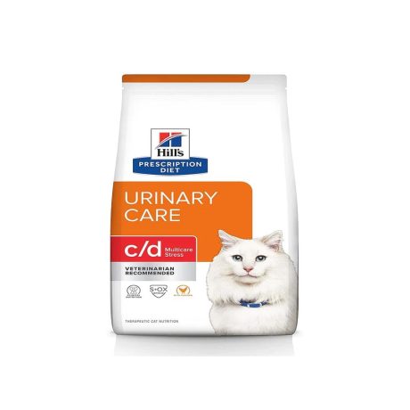طعام مجفف للقطط بالدجاج للعناية بالمسالك البولية بوزن 1.5 كيلوجرام من هيلز، يؤخذ بوصفة طبية