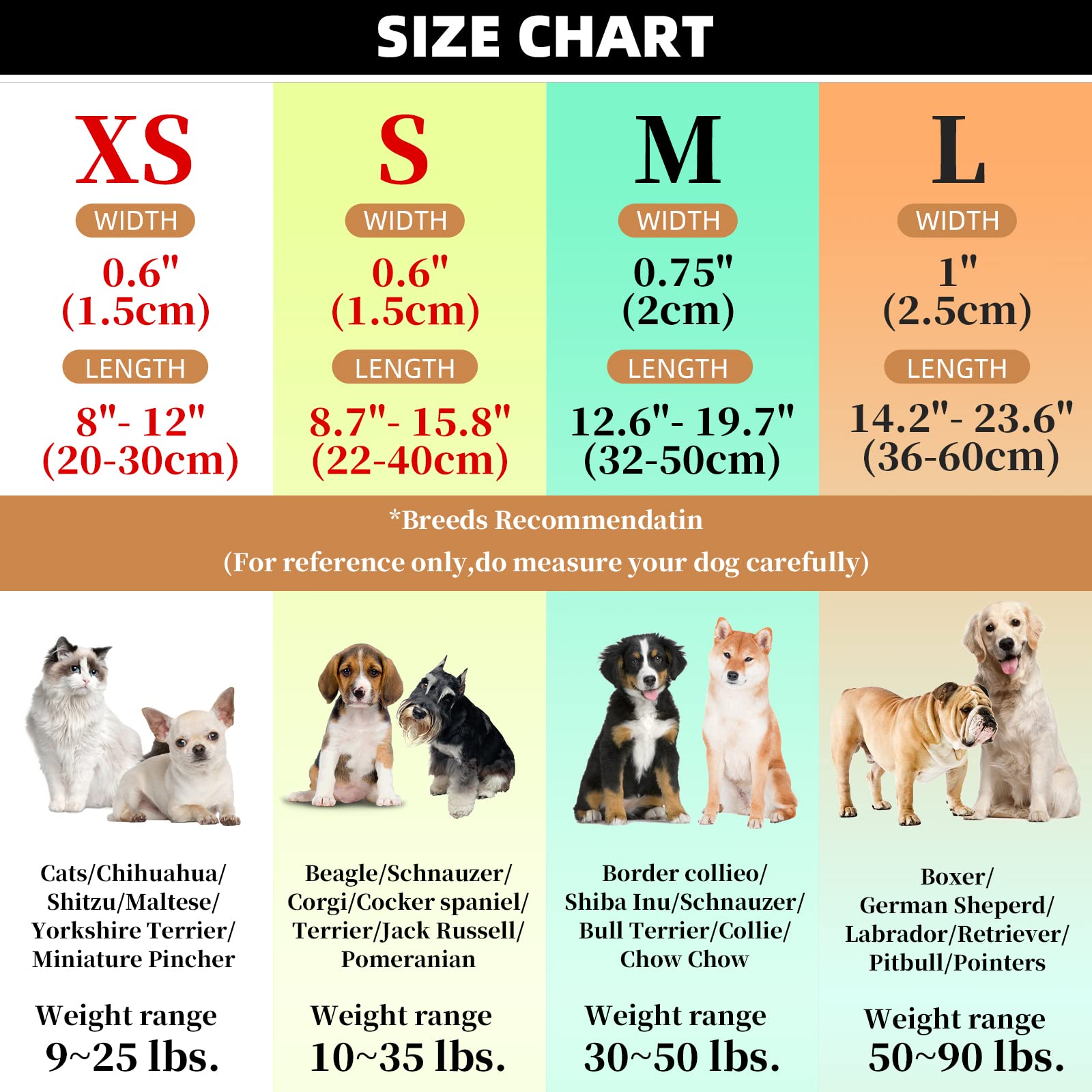 طوق نايلون مع حامل سيليكون متوافق مع ابل إيرتاج ومناسب للكلاب الصغيرة والقطط من كونتي، برتقالي، XS مقاس الرقبة 20-30سم