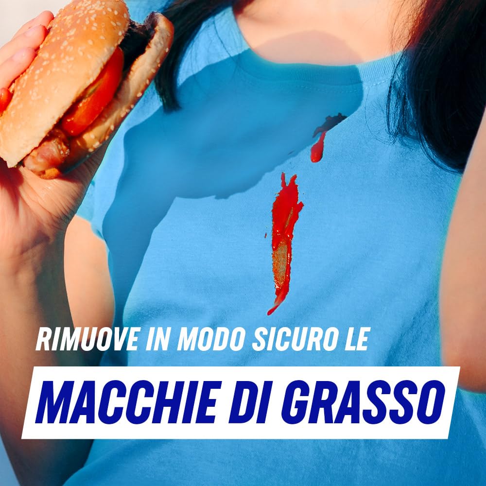 فانيش مسحوق اوكسي اكشن مالتي باور مزيل البقع باللون الزهري للملابس الملونة، عبوة واحدة من مزيل الغسيل 500 غرام، مضاف للغسالة، بدون مبيضات