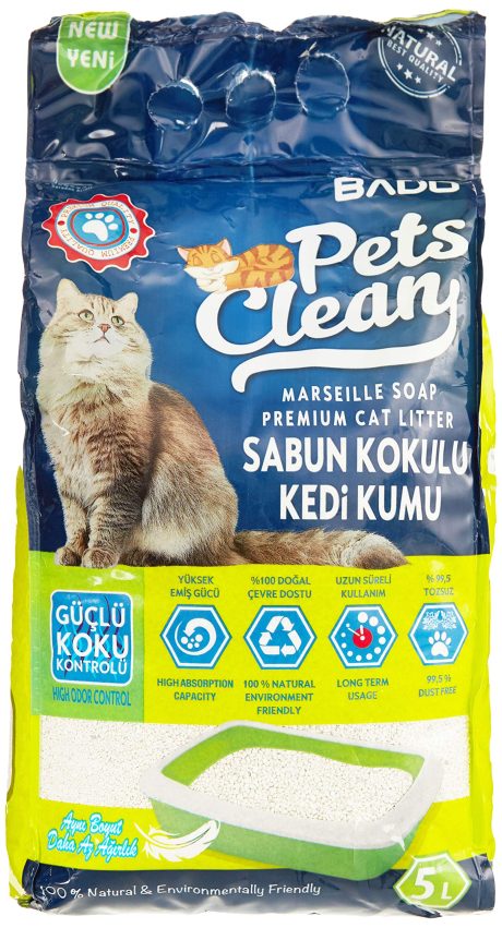 فرش قطط بادو برائحة مارسيليا مسحوق 5 كجم