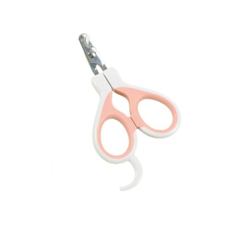 قصافة اظافر للقطط الصغيرة بلون بينك | مقص مخالب للحيوانات الاليفة للخنازير الغينية والطيور والجراء والقطط الصغيرة واليربوع والهامستر والارانب