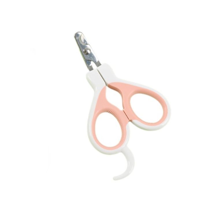 قصافة اظافر للقطط الصغيرة بلون بينك | مقص مخالب للحيوانات الاليفة للخنازير الغينية والطيور والجراء والقطط الصغيرة واليربوع والهامستر والارانب