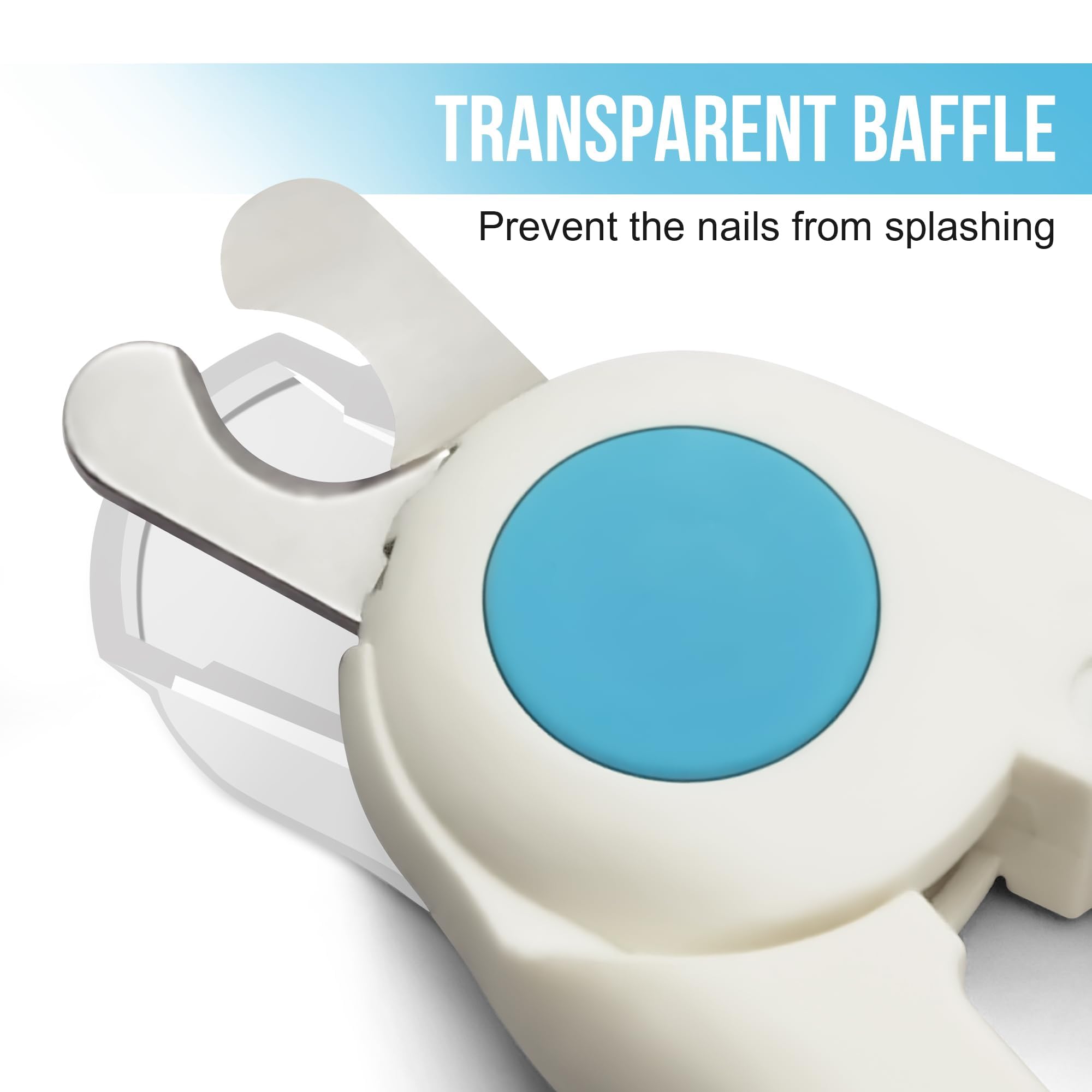 قصافة اظافر للقطط والكلاب باضاءة LED تضيء اظافر القطط والكلاب او خط الدم، مناسبة للكلاب والقطط والارانب والطيور والحيوانات الاليفة الاخرى، شفرة حادة ومتينة، سهلة وامنة (بينك)