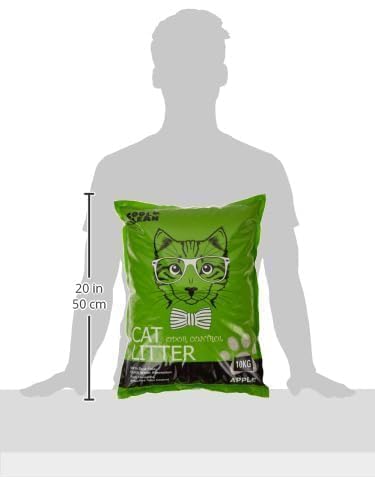 كول كلين رمل فضلات القطط المتكتل بالتفاح، 10 كجم، اخضر