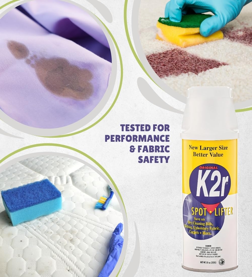 كيه 2 ار بخاخ مزيل البقع بدون رائحة 10 اونصة