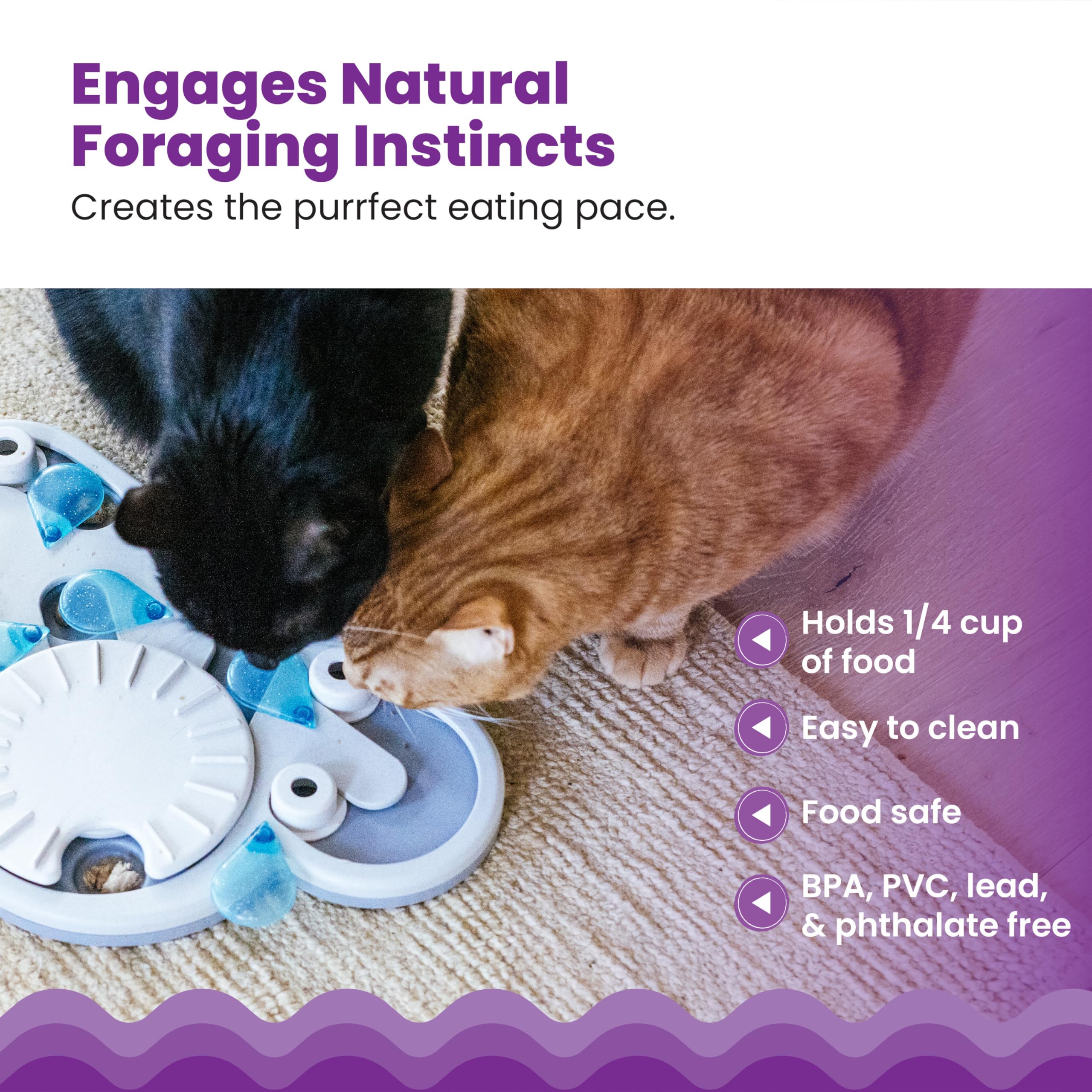 لعبة احجية تغذية القطط التفاعلية نينا اوتوسون ريني داي من بيتستيجس