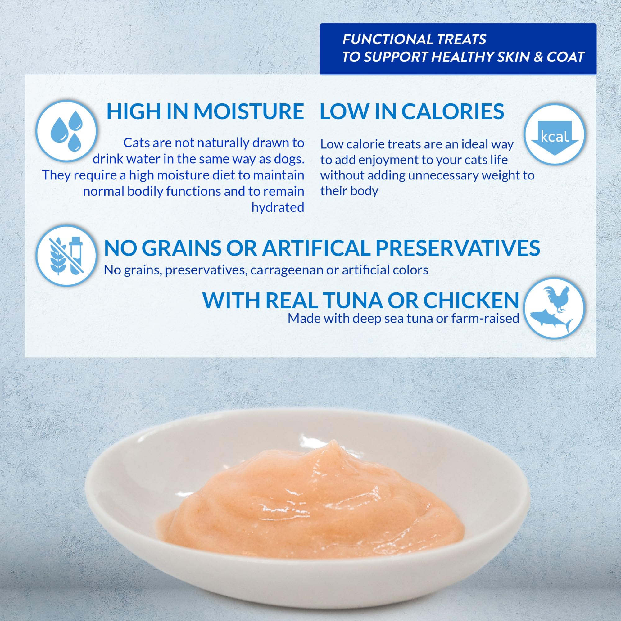 مجموعة تشورو المتنوعة للعناية ببشرة وفراء القطط من انابا عبوة 50 قطعة دجاج كل مراحل الحياة