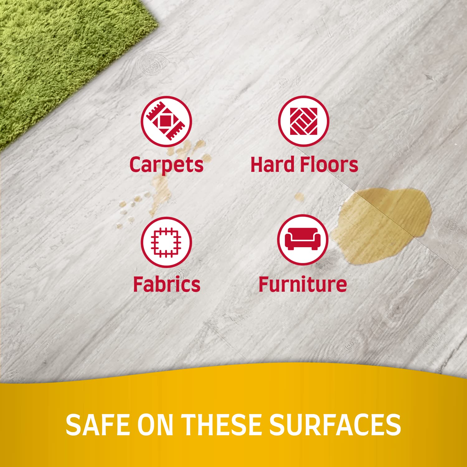 مزيل البقع والروائح الكريهة للقطط من نيتشرز ميراكل - تركيبة انزيمية حيوية 946 مل