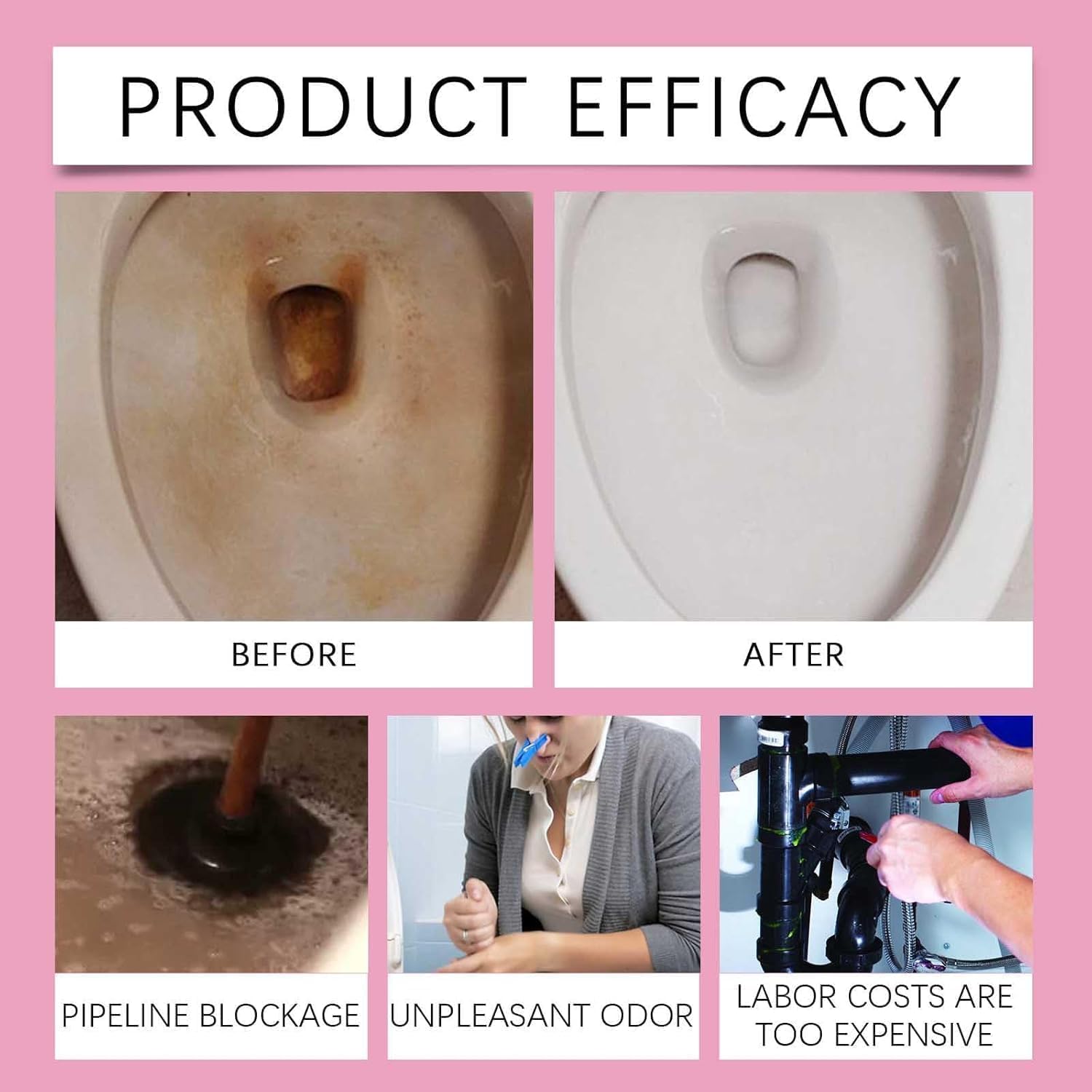 منظف وعاء المرحاض من ابوتو، عبوة من 12 قرص مبيض للتنظيف العميق وإزالة الترسبات، منظف وعاء المرحاض الاوتوماتيكي بتركيبة مزيل للروائح، فعال ضد البقع الصعبة والرواسب الكلسية